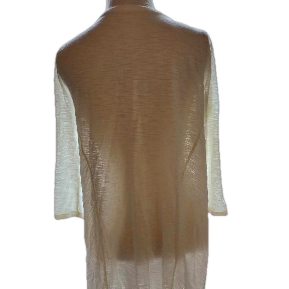 Pure jill swing tunic great for layering  cream Color size Xtra-Small - Picture 2 of 12
